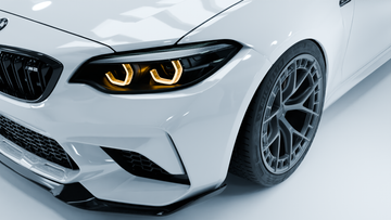 MODE Design FR-1 Forged Wheels Liquid Black Set for BMW M2 F87 inc. Competition - MODE Auto Concepts