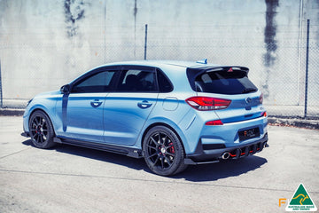 FLOW Designs  i30N Hatch PD (2018-2020) Side Skirt Splitters (Pair) - MODE Auto Concepts