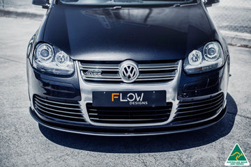 FLOW Designs  MK5 Golf R32 Front Lip Splitter - MODE Auto Concepts