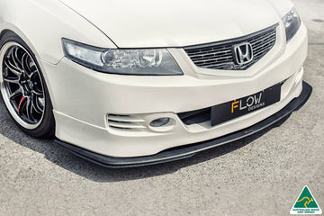 FLOW Designs  Honda Accord Euro CL7/CL9 Front Splitter Extensions - MODE Auto Concepts