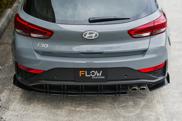 FLOW Designs  i30N-Line Hatch PDe.V6 FL 2024+ Flow-Lock Rear Diffuser - MODE Auto Concepts