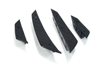 FLOW Designs  MK3 Focus RS Front Bumper Canards - MODE Auto Concepts