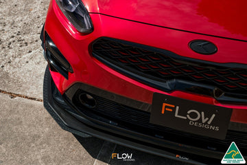 FLOW Designs  Cerato GT PFL Front Lip Splitter Extensions (Pair) - MODE Auto Concepts