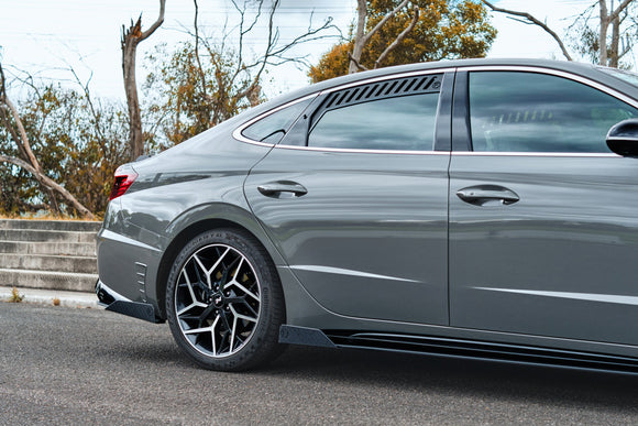 FLOW Designs  DN8 Sonata N Line 2020+ Side Skirt Splitters (Pair) - MODE Auto Concepts
