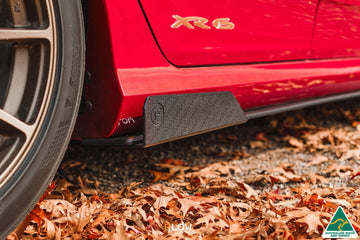 FLOW Designs  MK1 Falcon FG Side Skirt Splitter Winglets (Pair) - MODE Auto Concepts