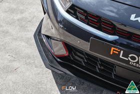 FLOW Designs  Cerato GT FL Front Lip Splitter Extensions (Pair) - MODE Auto Concepts