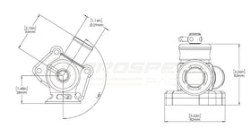 Turbosmart Kompact BOV Blow Off Valve Plumb Back/Dual Port - MODE Auto Concepts