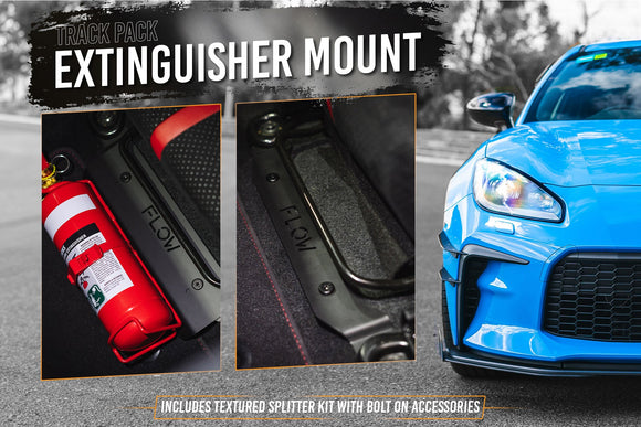 FLOW Designs  GR86 ZN8 Full Lip Splitter Set (TEXTURED BLACK) - MODE Auto Concepts