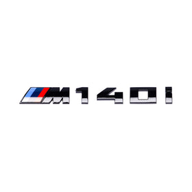 Emblex Gloss Black M140i Badge Trunk Emblem for BMW 1-Series M140i F20 - MODE Auto Concepts