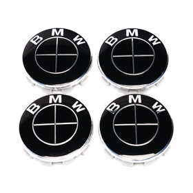 Emblex BMW Style Stealth Black / Black Wheel Center Cap 68mm for BMW 1 2 3 4 5 6 7 8-Series 1M M2 M3 M4 M5 M6 M8 - MODE Auto Concepts