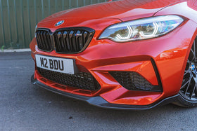 Carbon Pre-Preg CS Style Front Splitter for BMW M2 Competition F87 (19-21) - MODE Auto Concepts