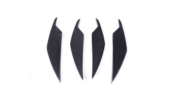 Carbon Pre-Preg AC Style Front Bumper Canards for BMW M3 G80 G81 M4 G82 G83 - MODE Auto Concepts