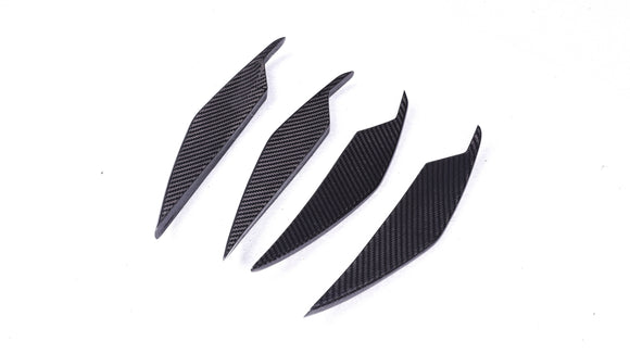 Carbon Pre-Preg AC Style Front Bumper Canards for BMW M3 G80 G81 M4 G82 G83 - MODE Auto Concepts