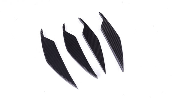 Carbon Pre-Preg AC Style Front Bumper Canards for BMW M3 G80 G81 M4 G82 G83 - MODE Auto Concepts