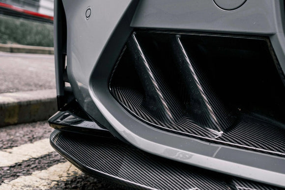 Carbon Pre-Preg MHC Style Front Inlet Duct for BMW M3 G80 G81 M4 G82 G83 - MODE Auto Concepts