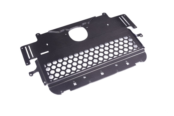 Carbon Pre-Preg Oil Cooler Skid Plate Guard Kit for BMW M3 G80 G81 M4 G82 G83 & M2 G87 - MODE Auto Concepts