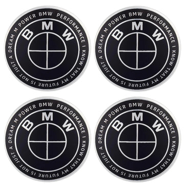 Emblex BMW LTD. Edition Black Style Wheel Center Cap 56mm for BMW 1 2 3 5 7 8 X1 X2 X3 X4 X5 X6 X7 - MODE Auto Concepts