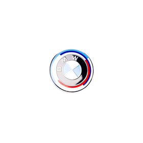 Emblex BMW 50th Anniversary Style Steering Wheel Badge Emblem for BMW 1 2 3 4 5 6 7 8-Series 1M M2 M3 M4 M5 M6 M8 - MODE Auto Concepts