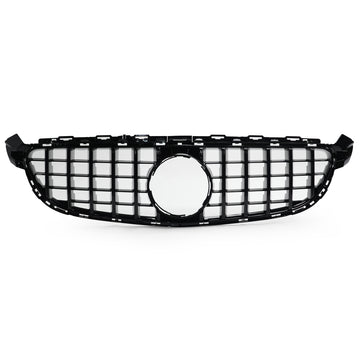 Exon Gloss Black Panamericana GT Style Grille for Mercedes Benz C63/C63s AMG W205 (15-21) - MODE Auto Concepts