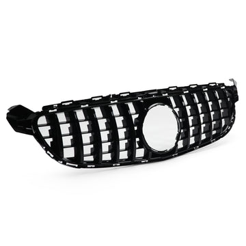 Exon Gloss Black Panamericana GT Style Grille for Mercedes Benz C63/C63s AMG W205 (15-21) - MODE Auto Concepts