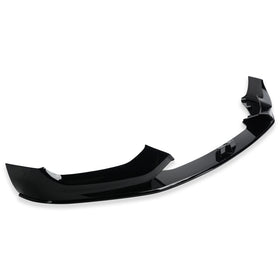 Exon Gloss Black M Performance Style Front Splitter for BMW 1-Series 118i 120i 125i M135i M140i LCI F20 M-Sport - MODE Auto Concepts