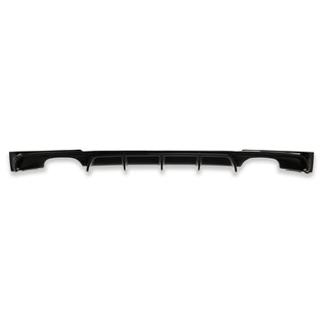 Exon Gloss Black M Performance Style Rear Diffuser w. Quad Outlet for BMW 3-Series F30 M-Sport - MODE Auto Concepts