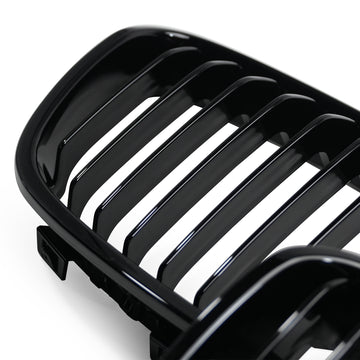Exon Gloss Black Single Slat Grille for BMW 1-Series F20/F21 Pre-LCI (2011-2015) - MODE Auto Concepts
