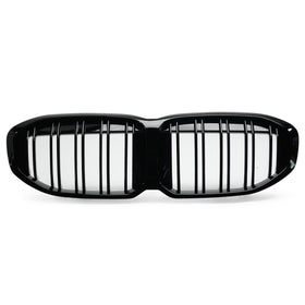 Exon Gloss Black Twin Slat Grille for BMW 1-Series F40 (2019-present) - MODE Auto Concepts