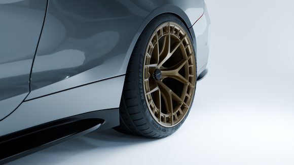 MODE Design FR-1 Forged Wheels Liquid Black Set for BMW M2 G87 M3 G80 G81 M4 G82 G83 - MODE Auto Concepts
