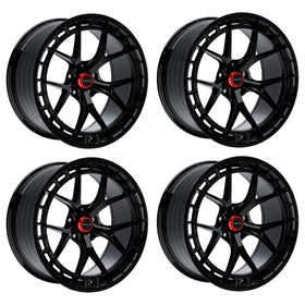 MODE Design FR-1 Forged Wheels Liquid Black Set for BMW M5 F10 F90 M6 F06 F12 F13 M8 F91 F92 F93 - MODE Auto Concepts