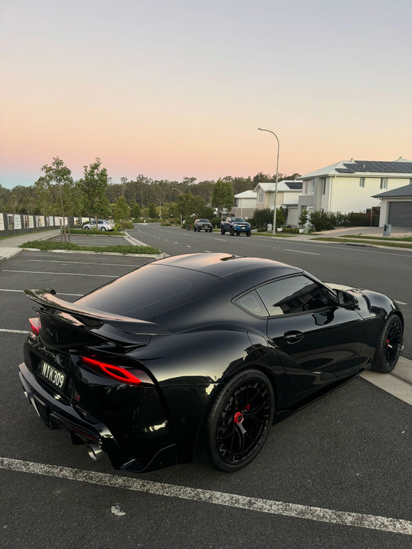 MODE Design FR-1 Forged Wheels Liquid Black set for Toyota Supra MK5 A90 - MODE Auto Concepts