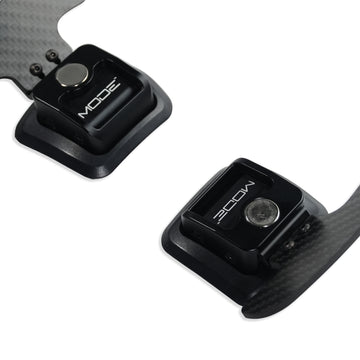 MODE Design Magnetic GT3 Style Carbon Fiber Full Replacement Paddle Shifters (OEM Fit) for BMW M3 E90 E92 E93 & X5M E70 X6M E71 - MODE Auto Concepts