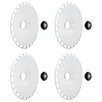 Rotiform 18" AeroDisc & Hex Nut Kit White (Suit LAS-R, RSE) - MODE Auto Concepts