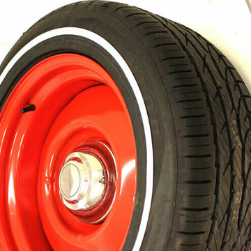 TREDWEAR 3/8" (9mm) Coloured Wall Kit - White / Red - MODE Auto Concepts