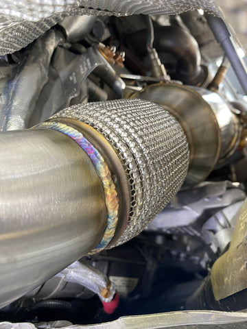 MODE Design 200cpsi Catted Downpipe B58 BMW X3 G01 X4 G02 Z4 G29 M40i - MODE Auto Concepts