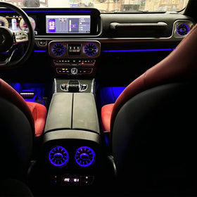 Luminosa Multi Colour Illuminated Air Vent LED Light Kit for Mercedes Benz G63 AMG inc. G-Class W463 (2019-present) - MODE Auto Concepts