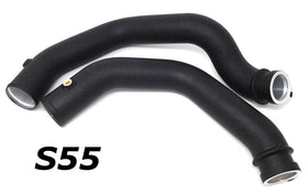 BMS M3/M4 S55 Aluminum Replacement Chargepipes - Burger Motorsports