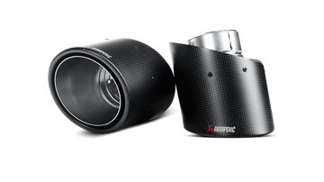 Akrapovic Abarth Titanium Tail pipe set (500 & 500C) - MODE Auto Concepts