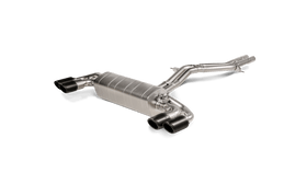 Akrapovič Porsche 536 Cayenne Turbo Evolution Line Titanium Exhaust System (Cayenne Turbo, Cayenne Coupe Turbo, Cayenne Turbo S E-Hybrid, Cayenne Coupe Turbo S E-Hybrid) - MODE Auto Concepts