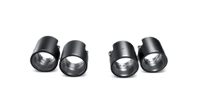 Akrapovič Porsche 958 Cayenne Carbon Tail Pipe Set (Inc. Cayenne, S, GTS & Turbo) - MODE Auto Concepts