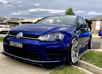 Maxton Design Front Splitter VW Golf Mk7 R Ver2 (Prefacelift) Front Lip - MODE Auto Concepts