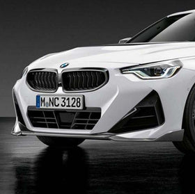 Genuine BMW M Performance Carbon Fibre 3PC Front Splitter for BMW 2 Series M240i G42 - MODE Auto Concepts