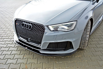 Maxton Design Audi RS3 8VA Sportback Front Splitter Lip V2 - MODE Auto Concepts