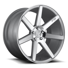 Niche Verona - M179 Silver & Machined - MODE Auto Concepts