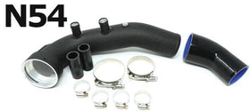 BMS Aluminum Replacement Charge Pipe for N54 E Chassis BMW - Burger Motorsports