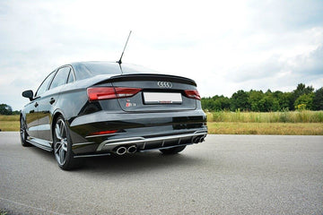 Maxton Design Audi S3 Facelift Central Rear Splitter - MODE Auto Concepts