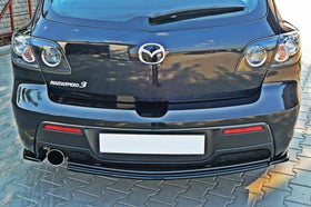 Maxton Design Central Rear Splitter Mazda 3 MPS BK - MODE Auto Concepts