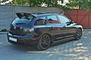 Maxton Design Central Rear Splitter Mazda 3 MPS BK - MODE Auto Concepts