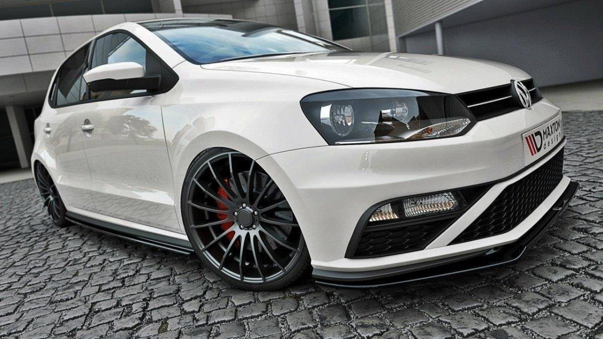 Maxton Design Front Splitter VW Polo Mk5 GTI (Facelift) MODE