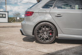 Maxton Design Racing Durability Rear Side Splitters Audi RS3 8VA Sportback - MODE Auto Concepts